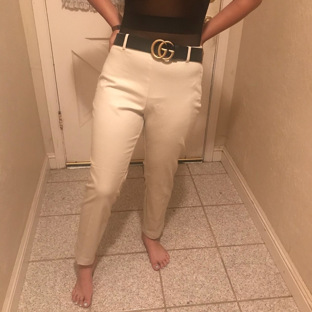 Khaki dressy pants size 8